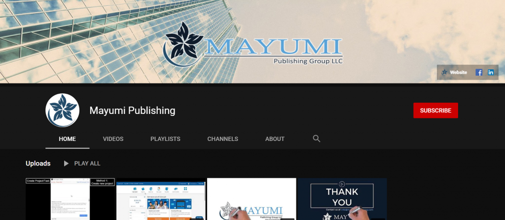 mayumi publishing youtube channel mayumi publishing youtube channel