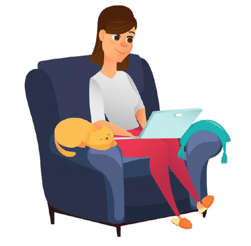 woman-sitting virtual office services